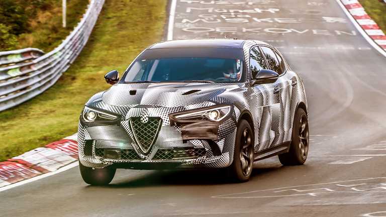 Alfa Romeo Stelvio QV Takes Nurburgring SUV Lap Record
