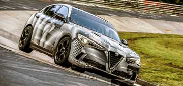 Alfa Romeo Stelvio QV Takes Nurburgring SUV Lap Record