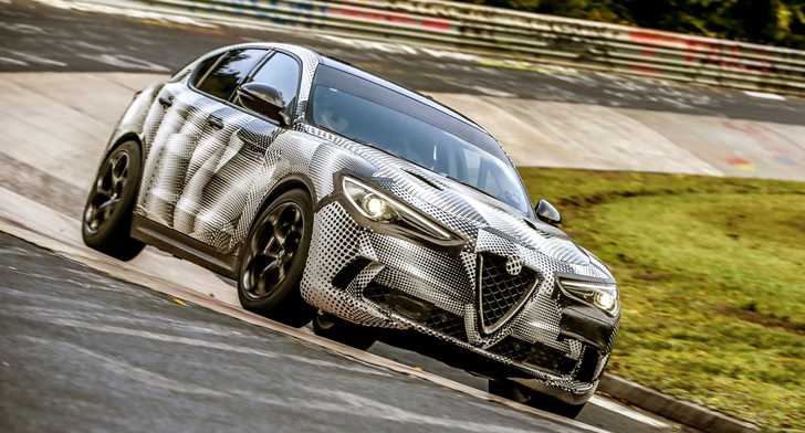 Alfa Romeo Stelvio QV Takes Nurburgring SUV Lap Record
