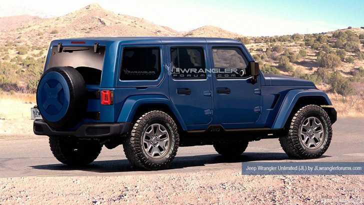 2018 Jeep Wrangler - JLWrangler Renderings