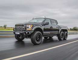 Hennessey Unleashes The VelociRaptor 6x6 At SEMA