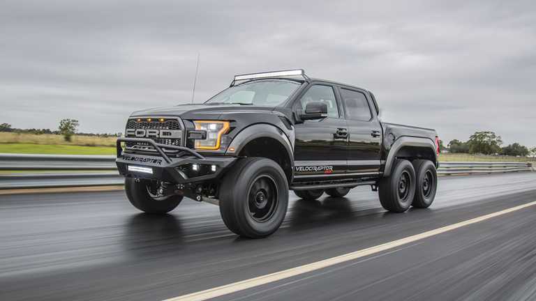 Hennessey Unleashes The VelociRaptor 6x6 At SEMA