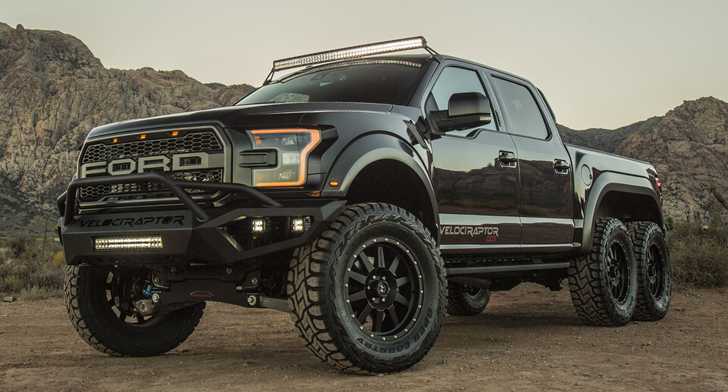 Hennessey Unleashes The VelociRaptor 6x6 At SEMA