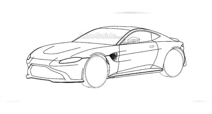2018 Aston Martin Vantage - Patent Filing