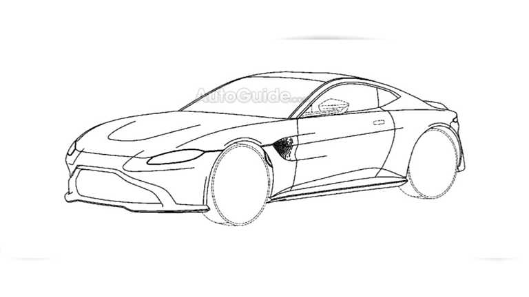 2018 Aston Martin Vantage - Patent Filing
