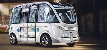 Navya Driverless Shuttle Begins Service In Victoria