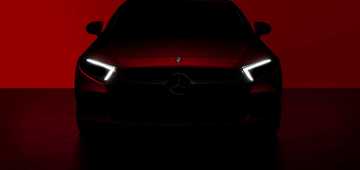 Mercedes-Benz Teases CLS Coupe For L.A Unveil
