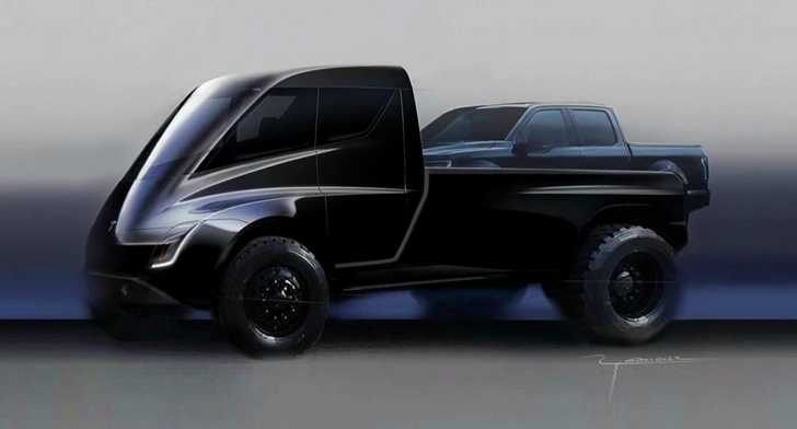 Tesla Ute Inbound?