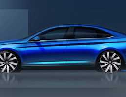 2018 Volkswagen Jetta Teased Ahead Of Detroit