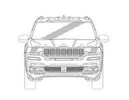 Jeep Grand Commander Leaked In Chinese Patents