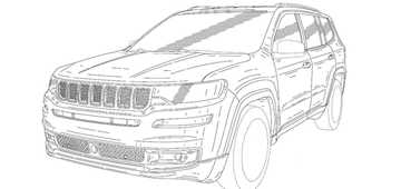 Jeep Grand Commander Leaked In Chinese Patents