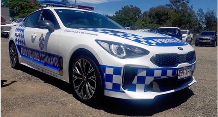 Kia Stinger Joins Queensland Police