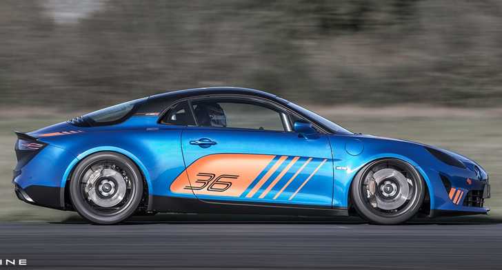 Alpine Mulls More Hardcore Sibling To A110