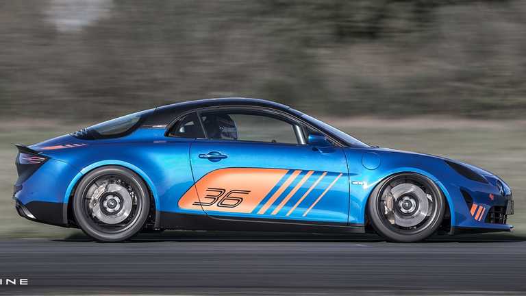 Alpine Mulls More Hardcore Sibling To A110