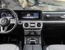 Mercedes-Benz Shows Off G-Class Cabin