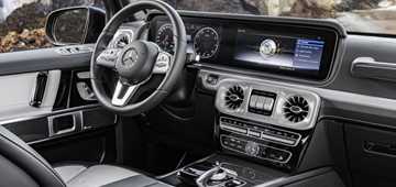 Mercedes-Benz Shows Off G-Class Cabin