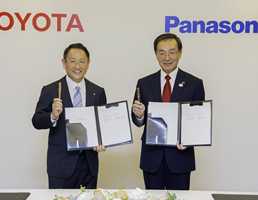 Toyota & Panasonic Explore EV Battery Development