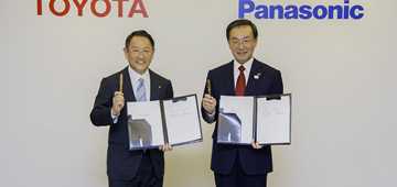Toyota & Panasonic Explore EV Battery Development