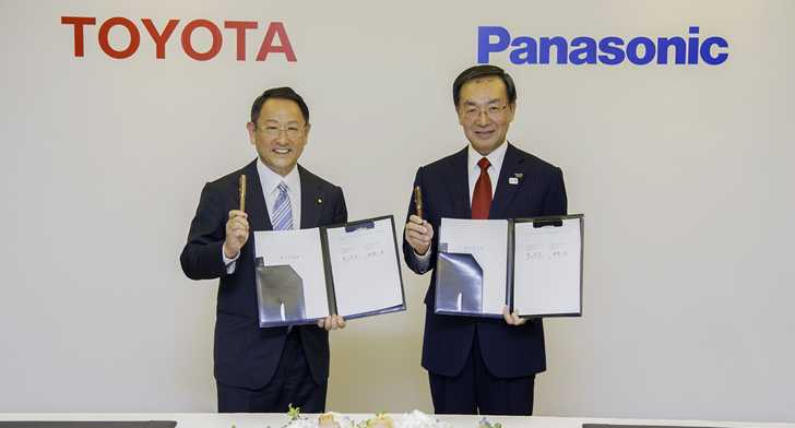 Toyota & Panasonic Explore EV Battery Development