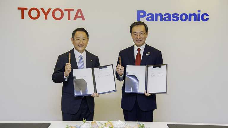 Toyota & Panasonic Explore EV Battery Development