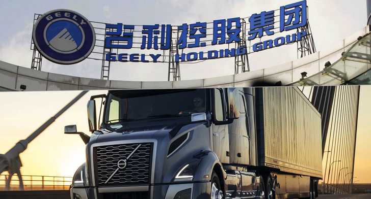 Geely Buys 8.2% Stake In Volvo Trucks