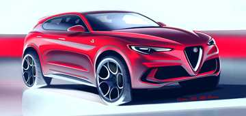 Alfa Romeo’s Full Size SUV, A Bridge To Electrification