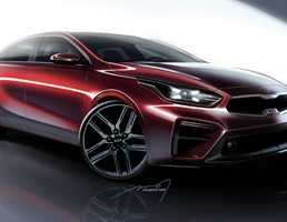 2018 Kia Cerato Teased With Sketches
