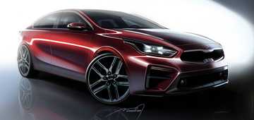 2018 Kia Cerato Teased With Sketches