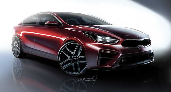 2018 Kia Cerato Teased With Sketches