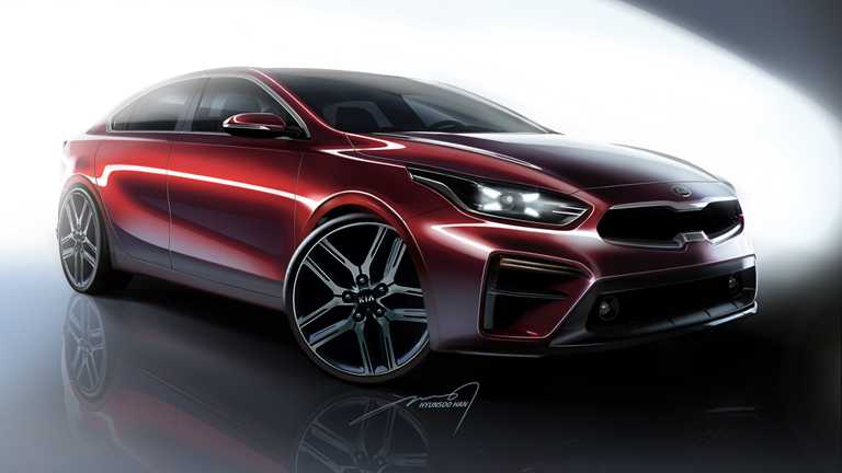 2018 Kia Cerato Teased With Sketches