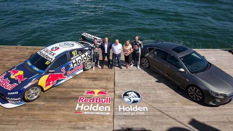 Red Bull HRT Reveals ZB Commodore Supercar