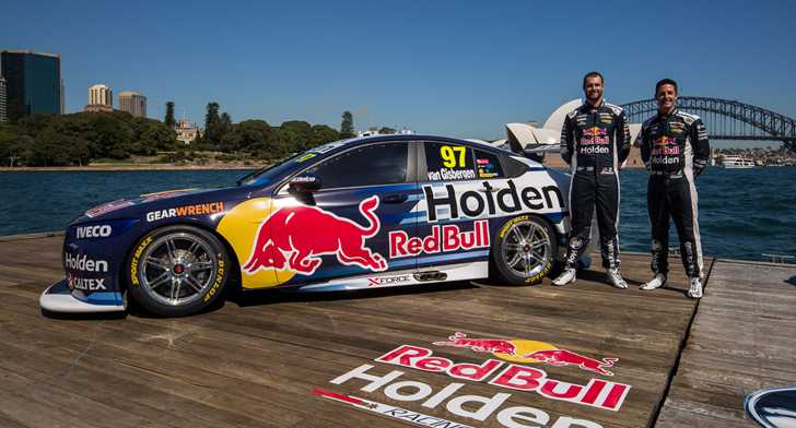 Red Bull HRT Reveals ZB Commodore Supercar