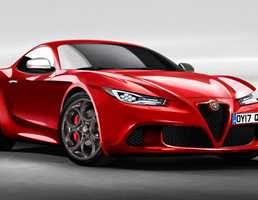 Alfa To Hunt Down F-Type, 911 With New 6C Sports Car