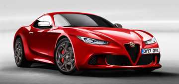 Alfa To Hunt Down F-Type, 911 With New 6C Sports Car
