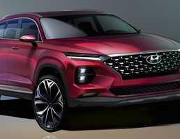 2018 Hyundai Santa Fe – Sketches
