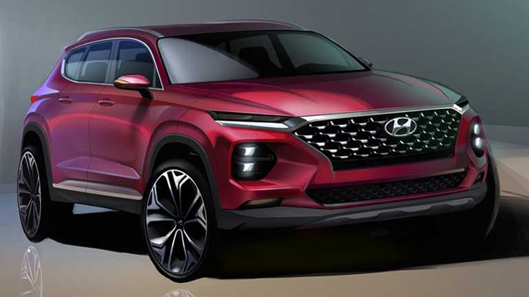2018 Hyundai Santa Fe – Sketches