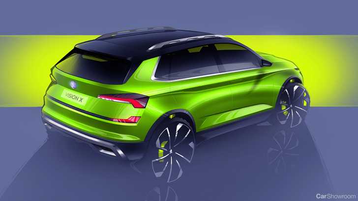 Skoda To Reveal Vision X Crossover Concept In Geneva