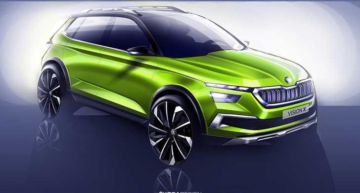 Skoda To Reveal Vision X Crossover Concept In Geneva