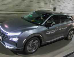 Hyundai NEXO FCEVs Self-Drove Themselves 190km On Road Trip