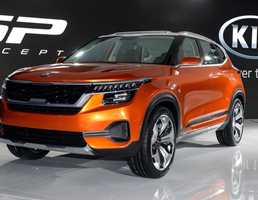 Kia Unveils Futuristic SP Concept In New Dehli
