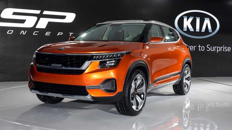 Kia Unveils Futuristic SP Concept In New Dehli