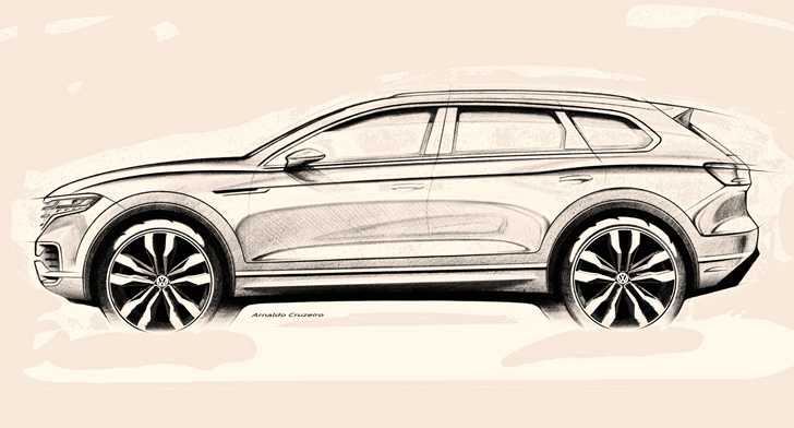 2018 Volkswagen Touareg Due In March