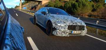 2018 Mercedes-AMG GT Saloon – Official Teasers