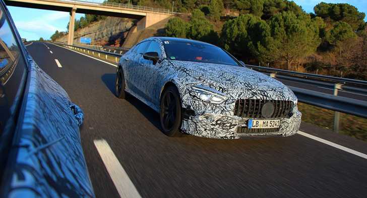 2018 Mercedes-AMG GT Saloon – Official Teasers