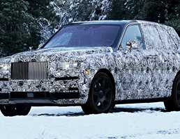 2019 Rolls-Royce Cullinan – Teasers