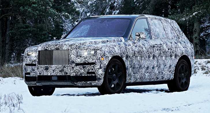 2019 Rolls-Royce Cullinan – Teasers