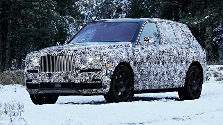 2019 Rolls-Royce Cullinan – Teasers