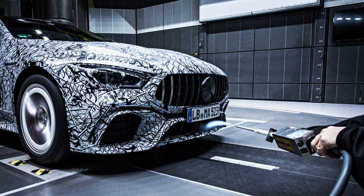Mercedes-AMG Teases GT Saloon, Again