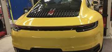 All-New Porsche 911 (992) Undisguised, Rear End Exposed