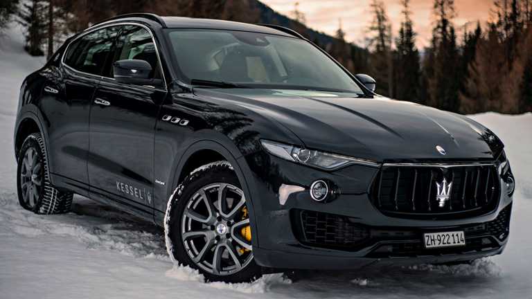 Maserati Levante S Pulls Snowboarder To Record Speeds – Gallery